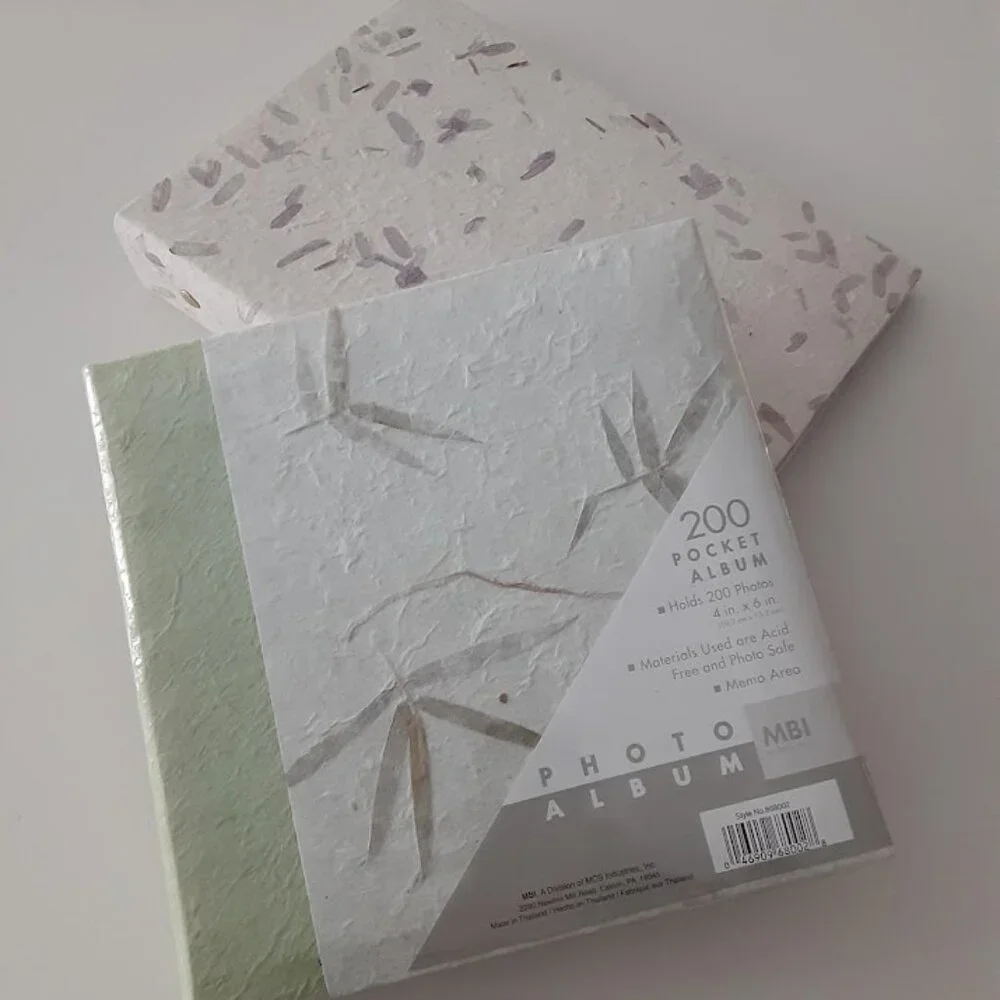 Fancy Photo Albums - set of (2) NEW